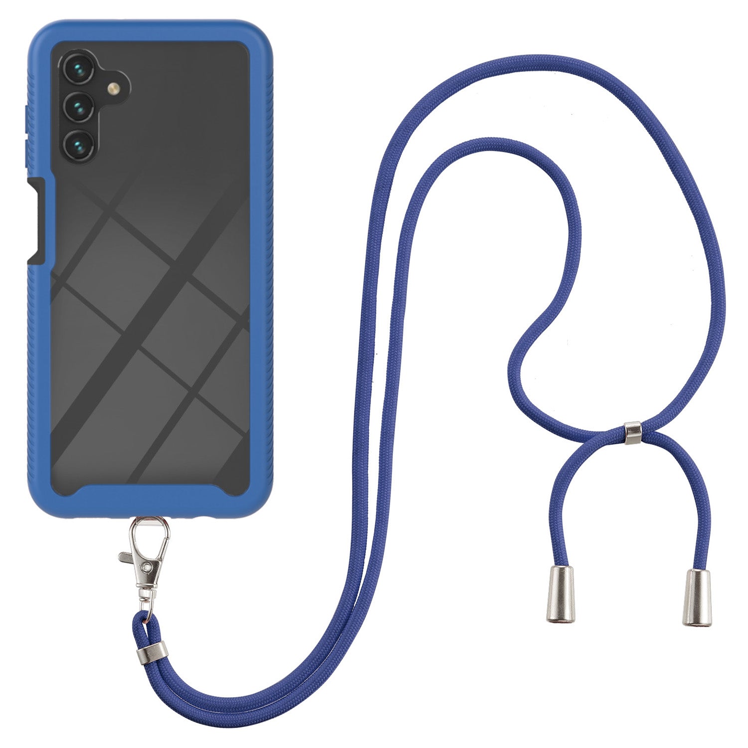 YB PC Series-4 Phone Case for Samsung Galaxy A13 4G / 5G / M13 5G / A04s 4G (164.7 x 76.7 x 9.1 mm) PC TPU Cell Phone Protective Cover with Lanyard YB PC Series-4 Phone Case for Samsung Galaxy A13 4G / 5G / M13 5G / A04s 4G (164.7 x 76.7 x 9.1 mm) PC TPU Cell Phone Protective Cover with Lanyard